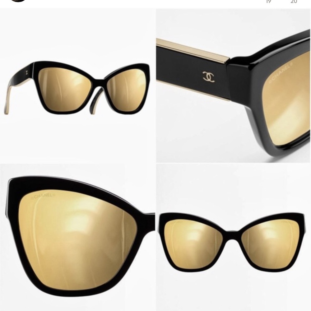 Chanel Cat Eye Sunglasses